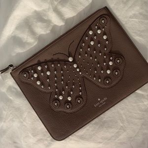 Kate Spade Larchmont Avenue Butterfly clutch